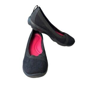 Crocs Busy Day Stretch Flats Women's 6 Cushioned Support Slip On Casual Walking